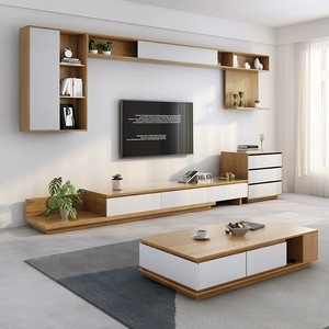 Muebles Modernos <span class=keywords><strong>para</strong></span> Sala <span class=keywords><strong>de</strong></span> Estar, Estantes <span class=keywords><strong>para</strong></span> <span class=keywords><strong>TV</strong></span>, Gabinetes, Consola, Mesa <span class=keywords><strong>Flotante</strong></span> <span class=keywords><strong>para</strong></span> Café y Té, Mueble <span class=keywords><strong>de</strong></span> <span class=keywords><strong>Madera</strong></span> <span class=keywords><strong>para</strong></span> <span class=keywords><strong>TV</strong></span> - Product Image 5