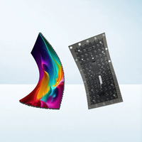 Module LED flexible GQY P1.86 320x160mm, panneau LED souple pliable pour écrans créatifs cylindriques et irréguliers