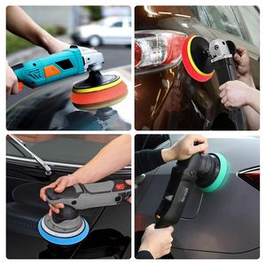 Tampon de polissage <span class=keywords><strong>Menzerna</strong></span> SIRU TAPE 5/6,5 pouces pour voiture, en mousse haute densité, durable et souple, avec support auto-agrippant, qualité supérieure, directement de l'usine - Product Image 5