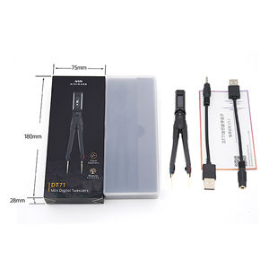 Nouvelle pince à épiler intelligente numérique Portable DT71 LCR mètre générateur de Signal débogage outil de réparation affichage OLED - Product Image 6