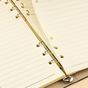 Ofset kağıt ile özel taşınabilir sert kapak notebooklar <span class=keywords><strong>Metal</strong></span> halka bağlayıcı kalemlik tam renkli baskı hızlı teslimat - Product Image 2