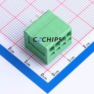 JL271V-35004G01 Spring Terminal Block Through hole Component (THT),P=3.5mm Connector 1x4P 3.5mm Green Through Hole - Product Image 1