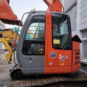 Promotionnel à chaud Hitachi ZX75 Mini Excavatrice 7 Tonnes Hydraulique Chenille Machine Isuzu Moteur Boîte De Vitesses PLC Core Composants Inclus - Product Image 5