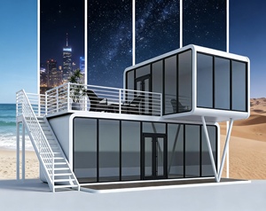 <span class=keywords><strong>Casa</strong></span> Contenedor Prefabricada Ecológica a Mejor Precio <span class=keywords><strong>con</strong></span> Electricidad Solar, Hotel, Dormitorio - Product Image 5