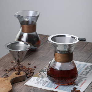 Set di Tazze per Caffè e Tè in Vetro Artigianale, Design Mediorientale, Set con Filtro per Uso Domestico Jiangsu - Product Image 4