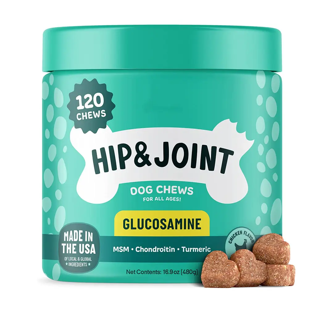 Supplement Voor Honden Met Chondroïtine Kurkuma & Msm Hond Joint Supplement Met Vitamine E Voor Kleine Grote Ras & Senior Honden