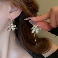 Anting-anting Gaya Metalik Modis, Laris Manis, Mewah, dan Berkualitas Tinggi
