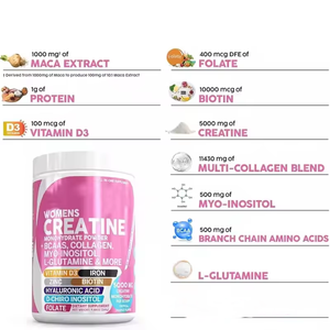 Inositolo, collagene, biotina, polvere specifica della creatina monoidrato delle donne - Product Image 4