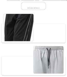 Pantalon de sport à séchage rapide pour homme, respirant, léger et élastique, coupe ample, grande taille pour la saison d'automne - Product Image 4