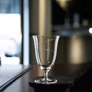 <span class=keywords><strong>Gobelet</strong></span> en verre cristal BAMBUS ultra-fin, fait main, gravé motif traînée d'étoiles, créatif, pour cocktails, boissons et desserts - Product Image 1