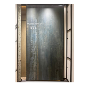 Wharton Stone sinterizado titanio azul Vintage inglés porcelana Porcelanato baldosas cocina exterior cerámica cocina piso - Product Image 1