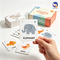 Tarjetas de Memoria Personalizadas con Impresión a Doble Cara y Acabado Brillante para el Aprendizaje de Idiomas