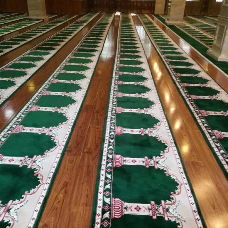 Haute qualité pas cher prix Moschee Teppich Design traditionnel arabe Masjid musulman Karpet Masjid mosquée tapis turquie pour mosquée