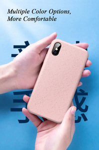 Eco Friendly Modular Detach Phone Case 100 Percent Compostable Wheat Straw Recycled PLA Cover For iPhone 13 14 15 - Product Image 3