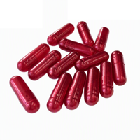 Capsules vides HPMC blanches à prix réduit, taille 1, capsules végétales transparentes vertes HPMC