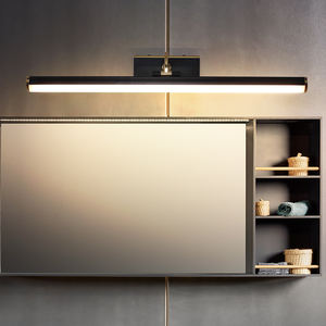 Lámpara de Pared LED Moderna para Baño, Impermeable, con Espejo de Maquillaje Simple y Luz Frontal, Accesorio de Pared para Inodoro - Product Image 2