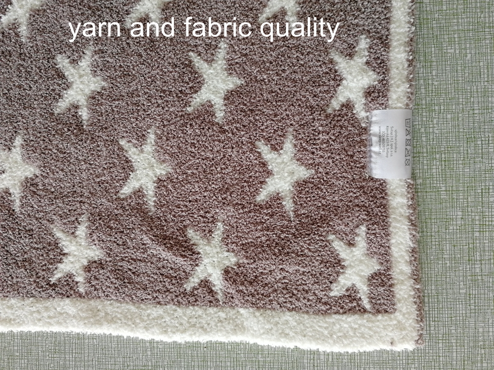 knitted cotton baby blanket