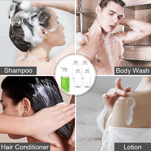 Bouteille de détergent à lessive transparente de 5000 ml de qualité supérieure, bouteille de savon liquide vaisselle en plastique pour la maison avec bouchon poussoir - Product Image 2