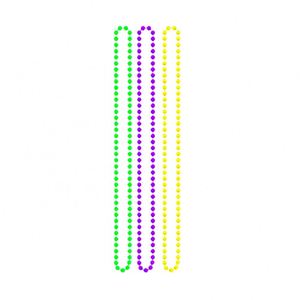Artículos para Disfraces de Fiesta, Falda de Carnaval, Máscara de Lentejuelas, Collar, Recuerdos, Cuentas de Mardi Gras, Collares Decorativos - Product Image 4