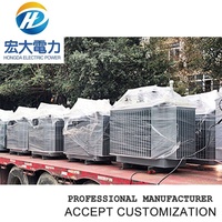 Transformador de Potencia Trifásico Hongda Electric de 630 kVA, Tipo Auto, Lleno de Aceite, Núcleo Toroidal de Aluminio, 6 kV/10 kV/35 kV 220 V