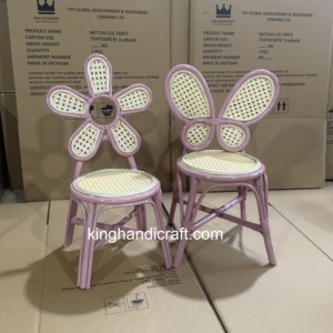 Chaise Enfant en Rotin Faite à la Main OEM ODM pour Location, Fête, Mariage, Décoration d'Événements – Mobilier Enfant Tressé Naturel Écologique - Product Image 4