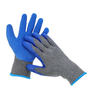 Guantes de trabajo de seguridad antideslizantes transpirables protectores de fábrica Guantes recubiertos de látex Guantes de jardinería - Product Image 5