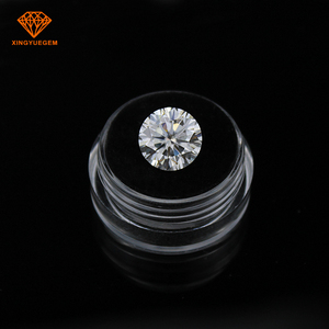 Diamante Moissanita de Forma Redonda de 1 mm a 15 mm, Color D EF GH <span class=keywords><strong>IJ</strong></span> para Joyería Eterna para Bodas - Product Image 6