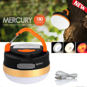 Nuevo portátil multifuncional Super brillante Camping luces 3 modos USB Camping linterna luz LED Camping Luz - Product Image 5