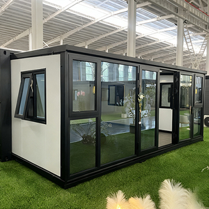 Junsu Villa Prefabbricata di Lusso Espandibile 20ft 40ft, Casa Container con 3 Camere da Letto, Design Moderno per Hotel, Struttura in Acciaio Traspirante - Product Image 3