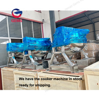 Industriële Fruit Tomatenpuree Maken Machine Mini 500l Stoommantel Kookketel Prijs Tomatenpuree Productiemachine