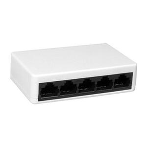 Commutateur Ethernet 5 ports, vitesse 10/100 Mbps, idéal pour les réseaux locaux et les extensions de connectivité. - Product Image 1