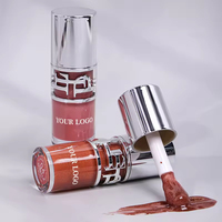 Brillo Labial Voluminizador de Larga Duración de Alta Calidad, Marca Privada, en Stock, Bonito, Brillante, Hidratante, Vegano, Maquillaje Labial