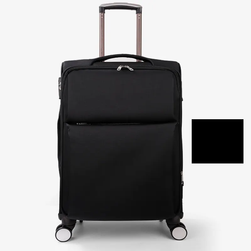 Custom Cabin Trolley Suitcase Business Oxford Rolling Luggage Carry On Trolley Bags Soft Smart Computer Cabin Luggage Bag