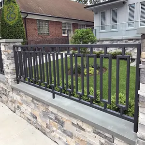 Clôture de pelouse décorative en métal forgé, idées de clôture de jardin en acier forgé, bordure de fleurs, petite clôture