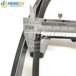 PL6 2049x7mm Black Poly-V Roller Belt for Offset <b>Printing</b> <b>Machine</b> Replacement Spare Part - Product Image 4
