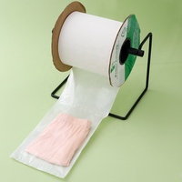 Emballage automatique personnalisé en usine poly sacs en PE-BD pré-ouvert sur rouleau rouleau de sac en plastique perforé et imprimé