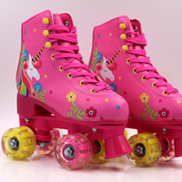 Patins à roulettes d'extérieur à talons hauts avec lumières LED clignotantes en PVC pour adultes - Vente en gros de l'usine Yijiu