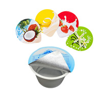 Impression numérique personnalisée Film d'étanchéité pour tasse à thé PP Bubble Boba de qualité alimentaire pour boisson yaourt à la confiture de jus de gelée