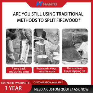 Fendeuse de <span class=keywords><strong>bûches</strong></span> électrique 220V 380V, fendeuse de bois automatique à couple élevé, processeur de bois de chauffage pour usage commercial, agricole et en cour d'exploitation forestière - Product Image 3