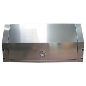 Herui <b>Waterproof</b> 5052 Aluminum Powder Coat Custom Color Ute Canopy with Truck <b>Tool</b> <b>Box</b> and Three Doors HR-700 - Product Image 4