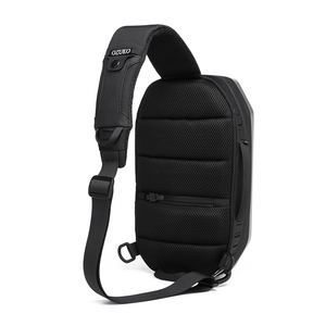 Sac à bandoulière Ozuko 9509, sac à dos mini pour ordinateur portable, sac <span class=keywords><strong>de</strong></span> poitrine, sac à bandoulière personnalisé en ABS pour homme, tendance <span class=keywords><strong>TikTok</strong></span> - Product Image 5