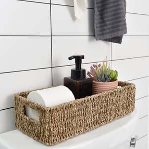 Keranjang Penyimpanan15 Keranjang Cucian Interaktif Keranjang Lipat Bambu Tempat Sampah Piknik Kardus Keranjang Sampah Logam Keranjang Sampah Rotan Karet - Product Image 4