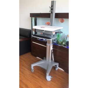 Carro Médico Móvil Lm S200 con Elevación Neumática, Estación de Trabajo, Carro de Hospital - Product Image 4