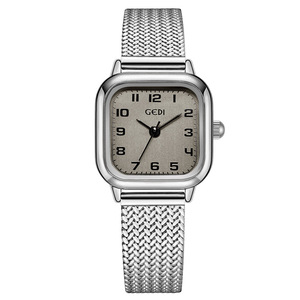 Simple petit cube de sucre <span class=keywords><strong>montre</strong></span> pour femme bracelet d'oreille de blé haut de gamme <span class=keywords><strong>montre</strong></span> d'<span class=keywords><strong>occasion</strong></span> <span class=keywords><strong>montre</strong></span> à Quartz étanche en acier inoxydable pour femme - Product Image 4