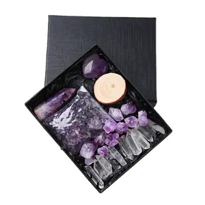 New Special Offers Multiple Styles Natural Crystal Rough Stone Set Gifts High Quality Crystal Gravel Collectibles