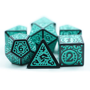 7 шт./набор, многоцветные акриловые кости - Product Image 5