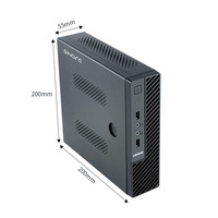 Mini Computadora de Escritorio Personalizada de Fábrica Sharerdp H310C H510 con CPU de Cuatro Núcleos I3 I5 I7, Mini PC para Juegos con Enchufe Estadounidense