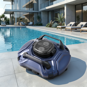 <span class=keywords><strong>Robot</strong></span> nettoyeur de <span class=keywords><strong>piscine</strong></span> <span class=keywords><strong>à</strong></span> longue autonomie 5000 mAh, 110+ minutes d'autonomie, aspirateur robotisé automatique pour <span class=keywords><strong>piscine</strong></span> - Product Image 1