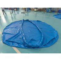 Réservoirs d'eau anti-fuite 5000 litres 10000 litres Stockage Réservoir d'eau en PVC adapté aux poissons pour l'élevage de poissons