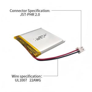 HZ Baterai Lithium Polymer 505060 2000mAh 3.7V yang Dapat Disesuaikan, Baterai Lithium-ion, Baterai Isi Ulang, Baterai Grease - Product Image 3